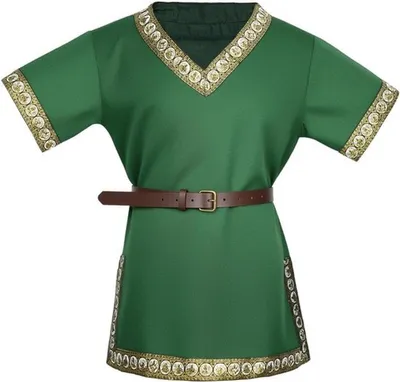 Mittelalterliches Tunika für Kinder mit Rittergürtel - Karneval, Cosplay und Halloween Outfit