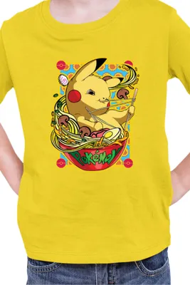 Immagine prodotto di Maglietta per bambini Japan Manga Anime Comics Pokemon 041, , Jaune