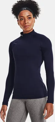 Produktbild von Under Armour Ua Cg Authentics Mockneck - midnight navy, Größe:XXL
