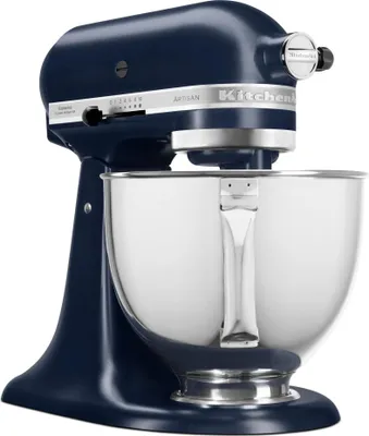 Produktbild von KitchenAid 5KSM125EIB, Standmixer, Navy, Schlagen, Kneten, Mixen, 1,45 m, 4,8 l, 220 RPM