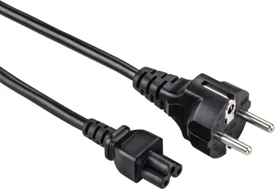 Produktbild von Síťový kabel uzemňovací kontakt zástrčka s 3kolíkovou spojkou (čtyřlístek) 0,75 m