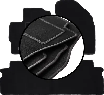 Image de tapis de sol en velours pour Toyota Auris I (2006-2013)