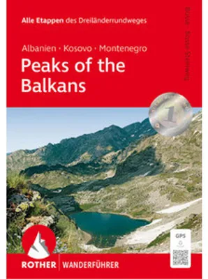 Immagine prodotto di ROTHER Wanderführer Peaks of the Balkans: Albanien, Kosovo und Montenegro