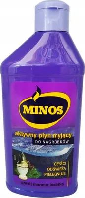 Zdjęcie produktu dla MINOS aktywny płyn do czyszczenia nagrobków 270 ml – połysk i ochrona