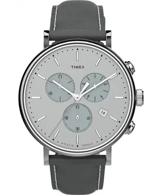 Immagine prodotto di Orologio cronografo da uomo Timex Fairfield - Argento | TW2T67500