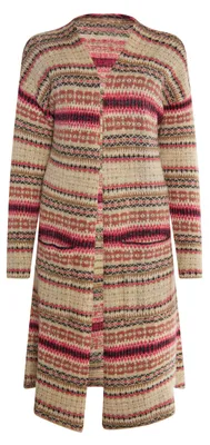 Produktbild von IMALA damen cardigan - beige mehrfarbig, M