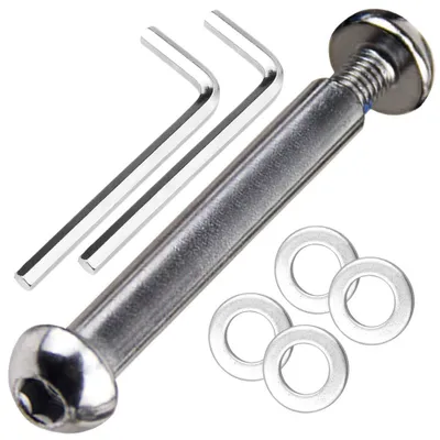 Immagine prodotto di Bulloni per l'asse delle ruote per scooter, 8 mm x 28-86 mm, Acciaio al carbonio, per scooter da stunt