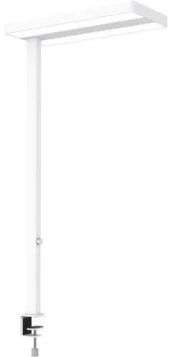 Image de MAUL lampe à poser MAULjaval LED 4.000 K dimmable pied à pince 120 cm blanc