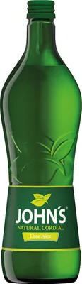 Zdjęcie produktu dla Johns Natural Cordial Lime Juice Sirup Flasche mit 0,7 litra