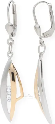 Produktbild von JuwelmaLux Ohrringe Silber 925 mit Zirkonia Roségold plattiert JL20-06-0180