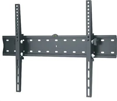 A dark gray TV wall mount is shown against a white background.