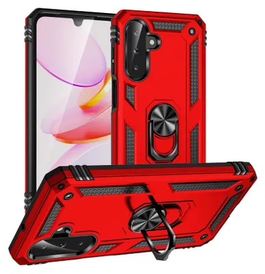 Image de Armor Shield Housse pour Samsung Galaxy A26 5G Housse Ultra Hybrid Case Housse pour téléphone portable, rouge