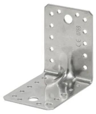 Produktbild von Vormann Schwerlast-Winkelverbinder Edelstahl V4A 105x105x90mm CE