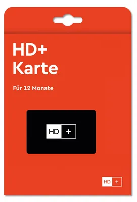 Produktbild von HD+ Karte inkl. 12 Monate HD+ Sender-Paket