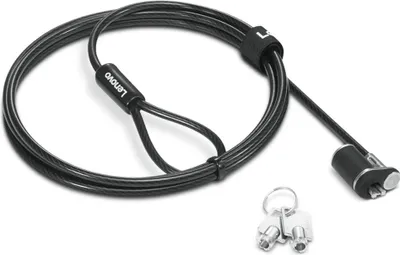 Produktbild von Lenovo NanoSaver Essential Sicherheitskabelschloss 1,5 m Schwarz