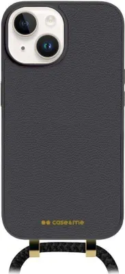 Produktbild von SBS Case & Me Handyhülle mit Kette für iPhone 15, 6,1 Zoll, Schwarz