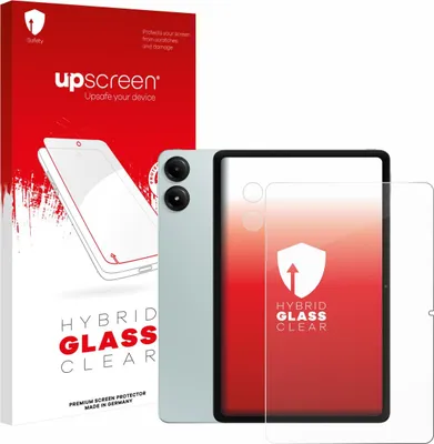 Produktbild von upscreen Schutzglas für Xiaomi Redmi Pad Pro (Display+Kamera) Schutzfolie Panzer Folie Glas Display Schutz klar