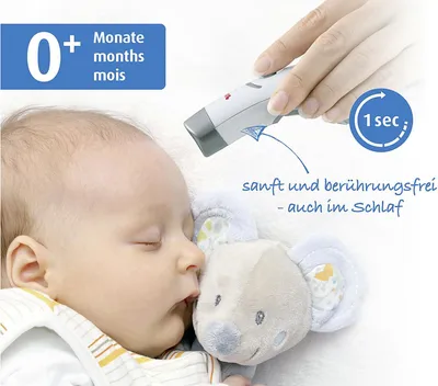 Image de reer 98050 reer Colour SoftTemp Infrarot-Stirnthermometer