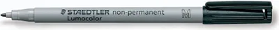 Produktbild von STAEDTLER Lumocolor NonPermanent Marker 315M schwarz