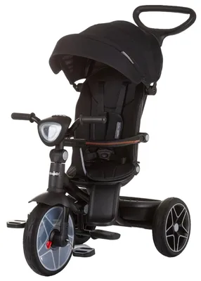 Image de Tricycle avec pare-soleil Chipolino - Derby, obsidienne