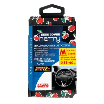 Produktbild von LAMPA 32922 Cherry Lenkradbezug Schwarz Lenkradhülle