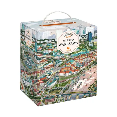 Zdjęcie produktu dla CZUCZU Puzzlove Miasto Warszawa 1000 elementów 92290