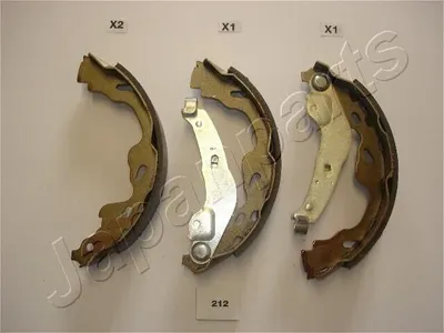 Produktbild von JAPANPARTS Bremsbackensatz Trommelbremse Hinten für TOYOTA AYGO (WNB1, KGB1) GF-212AF