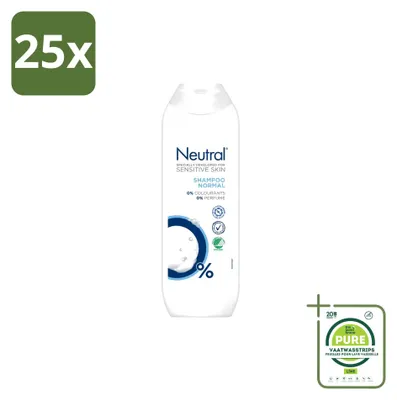 Produktbild von 25 x Neutral 0% Shampoo für normales Haar - 250 ml - Großpackung - 25 Stücke