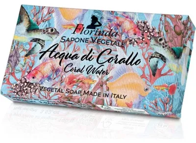 Produktbild von Florinda Pflanzenseife Acqua di Corallo : 100 g Größe: 100 g