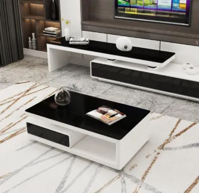 Produktbild von Moderner Luxus Designer Couchtisch Wohnzimmer Tisch Tische Beistelltisch