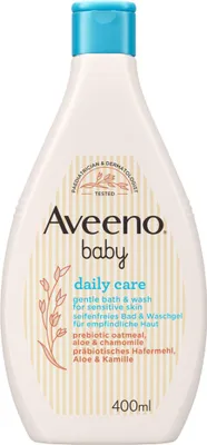 Produktbild von Aveeno Baby Daily Care seifenfreies Bad & Waschgel, 400 ml Gel
