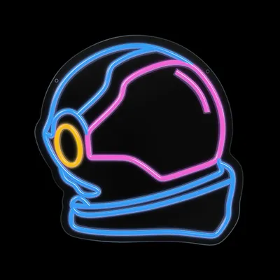 Produktbild von Neon PLEXI LED ASTRONAUTA Zeichen Licht Batterie mehrfarbig FPNE22 Forever Light Licht Home Leuchtschild