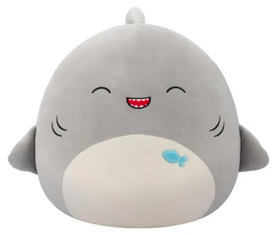 Produktbild von Squishmallows SQCR07759 Gordon der Hai 40cm, offizielles Jazwares Plüsch, superweiches Kuscheltier - Amazon Exclusive
