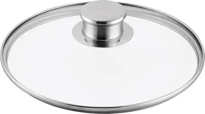 Produktbild von Famanu Glasdeckel 24 cm - Universaldurchmesser, hitzebeständig