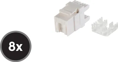 Immagine prodotto di 8x Keystone cat. 6 non schermato