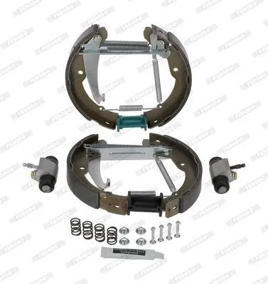 Produktbild von FERODO Bremsensatz Trommelbremse Hinten für SKODA Octavia II Combi (1Z5) FMK334