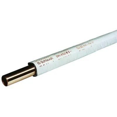 Zdjęcie produktu dla Rura izolacyjna z włókniny, rura ochronna 22 x 4 mm, długość: 10 m, biała