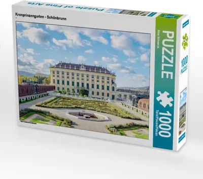 Produktbild von CALVENDO Puzzle Kronprinzengarten - Schönbrunn | 1000 Teile Lege-Größe 64x48cm Foto-Puzzle für glückliche Stunden