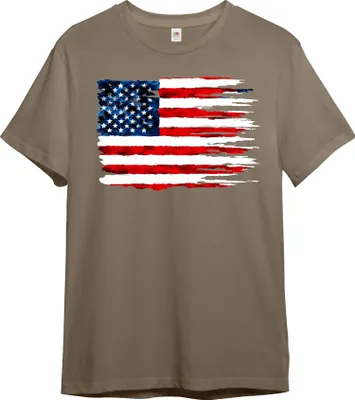 Produktbild von PAULGOS Herren T-Shirt "amerikanische Flagge", Fahne, Amerika, USA, US, America
