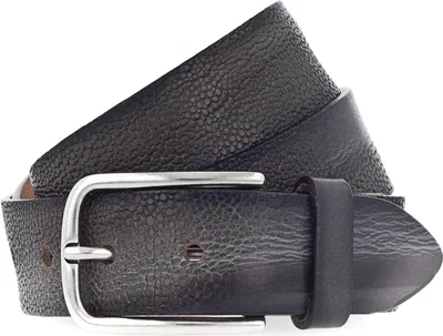 Produktbild von Vanzetti Leder Gürtel Genuine Beauty 35mm Full Leather Belt W115 Steel Grey grau