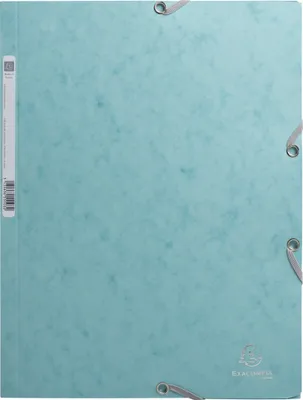 Produktbild von Exacompta 25x Sammelmappe Colorspan 400g, 24x32cm, Skandi - Frostblau - 55273E