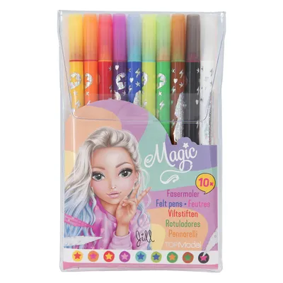 Obrázek produktu pro DEPESCHE 11398 10 DEPESCHE TOPModel Magic Filzstifte farbsortiert