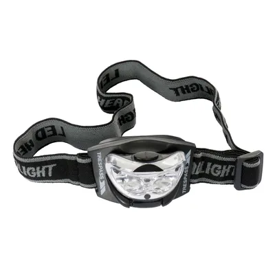Image de Trespass Guidance 3 Lampe frontale à LED TP565 (Taille unique) (Noir)