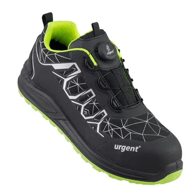 Produktbild von Sportliche Sicherheitsschuhe URG 254 S3S SR FO Größe 43 Arbeitsschuhe mit Kunststoffkappe Herrenschutzschuhe Arbeitssneaker mit BOA Verschluss
