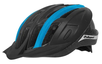 Produktbild von Polisport Ride in Fahrradhelm L 58-62cm schwarz/blau