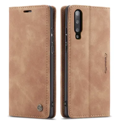 Obrázek produktu pro Galaxy A50s Pouzdro, RetroPolyuretanKožené Pouzdro, Kapsy na Karty, Magnetické Uzavírání, Pouzdro s Funkcí Stojánku pro Samsung Galaxy A50 / A50S / A30S Hnědý