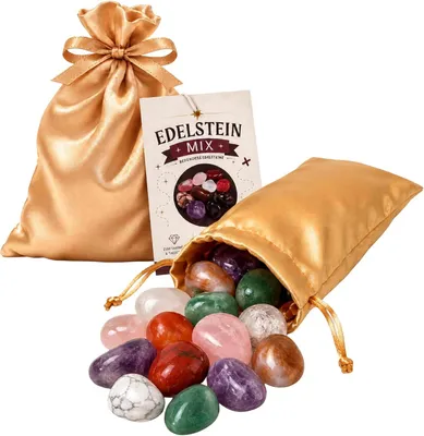 Productafbeelding van Edelstenen voor kinderen (trommelsteen mix 2,0-3,0 cm groot)
