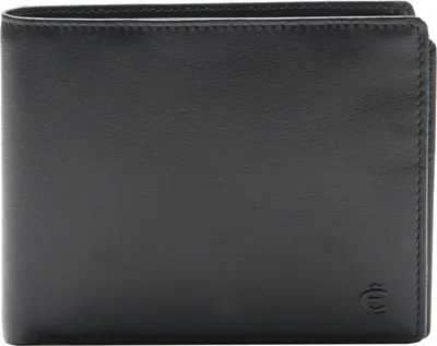 Produktbild von Esquire Geldbörse Slim Wallet Black schwarz