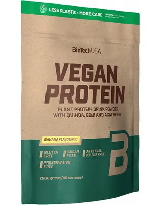 Produktbild von Biotech USA Vegan Protein 2000 g Schokolade - Zimt