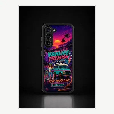 Zdjęcie produktu dla Etui do telefonu Samsung S23, pokrowiec ochronny z motywem "vanlife" – LUNØIR ©